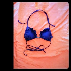 Kardashian kollection bikini top Navy Small